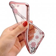 Capa With Flower Design Xiaomi Redmi 8a Rose Gold