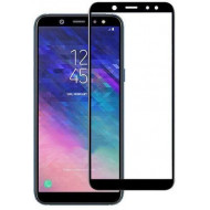 Screen Glass Protector 5d Complete Samsung A6 Plus 2018 Black