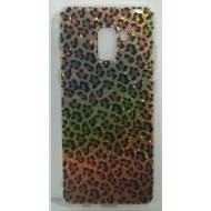 Capa Silicone Tpu Com Padrão Animal Samsung Galaxy A8 Plus Leopardo