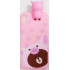 Cover Silicone With Doll 3d For Apple Iphone Xs Max (6.5) Pink