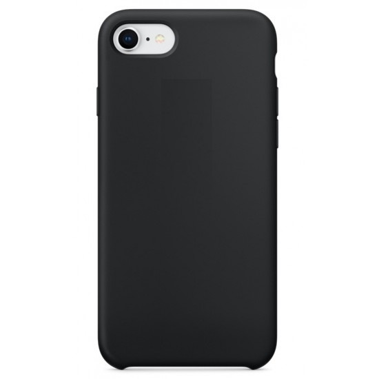 Capa Silicone Gel Apple Iphone 7 / 8 / Se 2 Preto Robusta