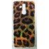 Capa Silicone Tpu Com Padrão Animal Huawei Mate 20 Lite Dourado