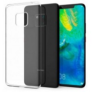 Silicone Cover Case Huawei Mate 20 Pro Transparente