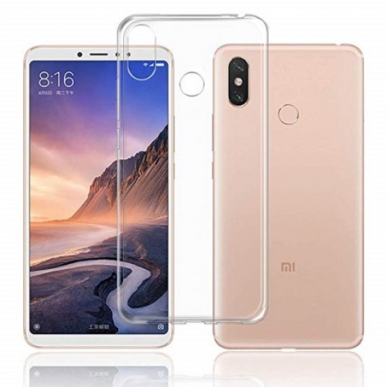 Capa Silicone Xiaomi Mi Max 3 Transparente