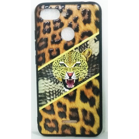 Capa De Tpu Leopardo Disenar Para Xiaomi Redmi 6