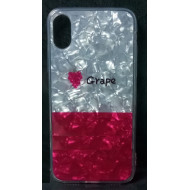 Cover Silicone Bling Glitter For Iphone Xr Grape