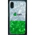 Capa Silicone Com Desenho Bling Glitter Apple Xr Maca Desenho