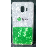 Cover Silicone Bling Glitter For Samsung Galaxy J4 2016 Apple