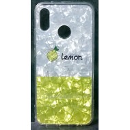 Cover Silicone Bling Glitter For Huawei P20 Lite Lemon