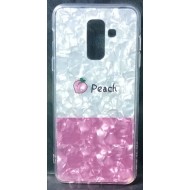 Cover Silicone Bling Glitter For Xiaomi Pocophone F1 Peach