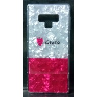 Cover Silicone Bling Glitter For Samsung Galaxy Note 9 Grape