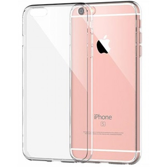 Capa Silicone Apple Iphone 6 Plus Transparente