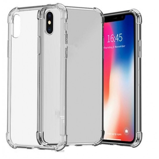 Apple Iphone Xs Max Clear Anti-Shock Gel Case