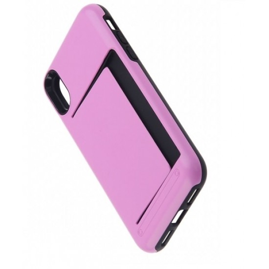 Cover Professional With Card Holder For Iphone Xs Max Pink Cover Professional With Card Holder For Iphone Xs Max Pink