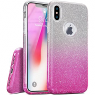 Capa Silicone Gel Brilhante Apple Iphone X Rosa