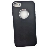 Smart Case Back Cover With Aluminum Apple Iphone 6 Plus  (5.5) Black