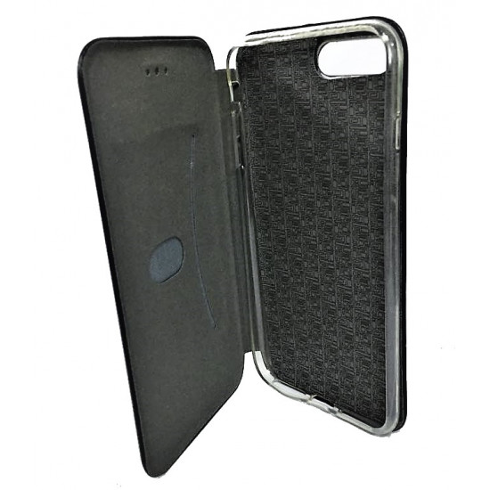 Flip Cover (Com Silicone) Sem Janela Apple Iphone 7 (4.7)  Black