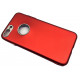 Smart Case Traseira Com Aluminio Apple Iphone 7 Plus  (5.5) Vermelho