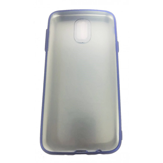 Smart Case Traseira Com Aluminio Samsung Galaxy J3 2017 J330 Azul