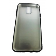 Smart Case Traseira Com Aluminio Samsung Galaxy J3 2017 J330 Preto