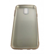 Smart Case Traseira Com Aluminio Samsung Galaxy J3 2017 J330 Dourado