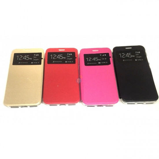Capa Flip Cover Com Janela Candy Samsung Galaxy S8 G950 Rosa