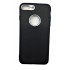 Smart Case Traseira Com Aluminio Apple Iphone 7 Plus (5.5) Preto