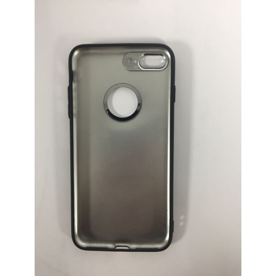Smart Case Traseira Com Aluminio Apple Iphone 7 Plus (5.5) Preto