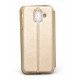 Flip Cover With Candy Samsung Galaxy J6 2018 J600 Gold