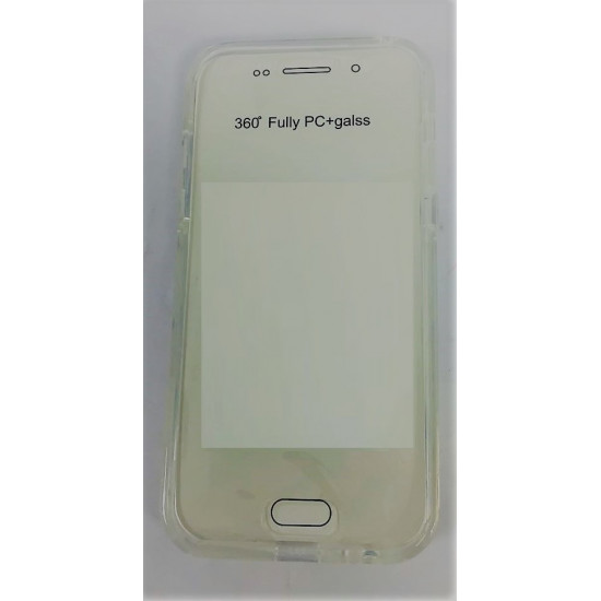 Capa Silicone Gel 360º Com Desenho Samsung Galaxy S8 G950 Transparente