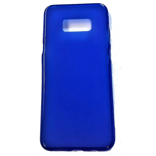 Capa Silicone Samsung Galaxy S8 Azul Fosco