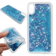 Cover Gel Liquid And Sparkel Huawei P20 Pro Blue