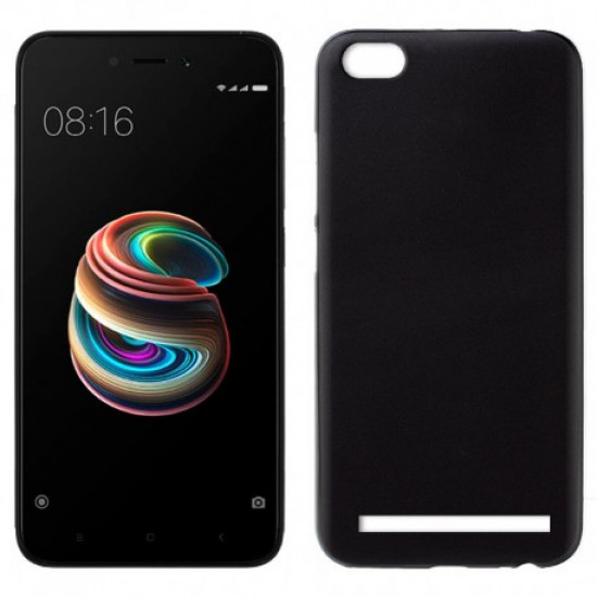 Cover Silicone Xiaomi Redmi 5a Black