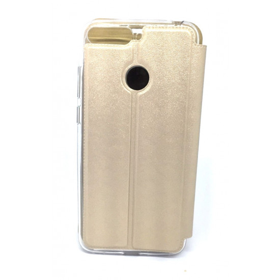 Flip Cover With Candy Huawei Y6 2018 Gold
