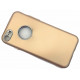Smart Case Traseira Com Aluminio Apple Iphone 6 Plus  (5.5) Dourado