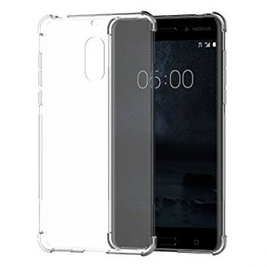 Capa Silicone Anti-Choque Nokia 5 Transparente