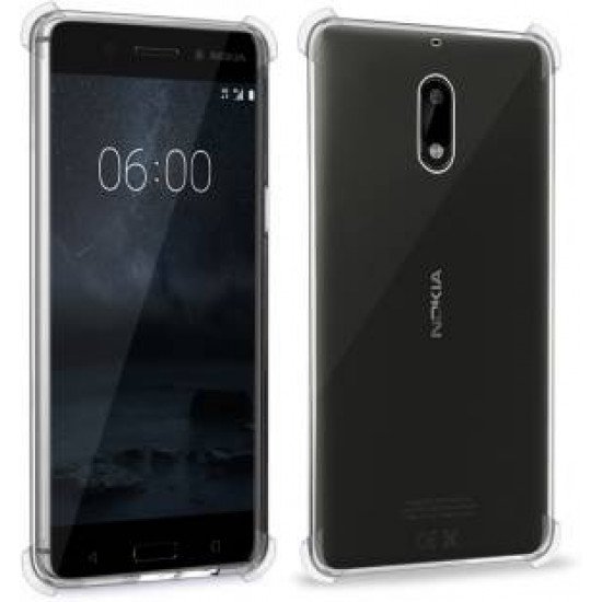 Capa Silicone Anti-Choque Nokia 5 Transparente