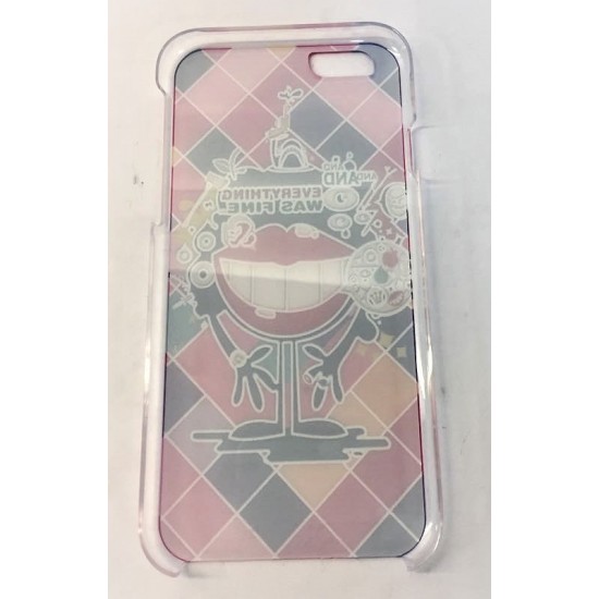 Capa Silicone Gel 360º Com Desenho Apple Iphone 7 Plus/8 Plus Transparente Design Boca Vermelha