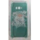 Capa Silicone Dura 360º Com Desenho Samsung Galaxy S8 Plus G955 Verde Caveira