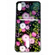 Capa Silicone Anti-Choque Com Desenho Apple Iphone Xs Max Transparente