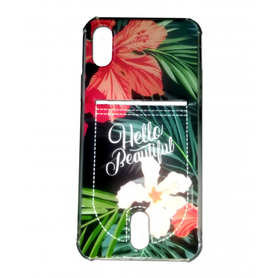 Cover Anti-Shock With Design For Apple Iphone Xs Transparente