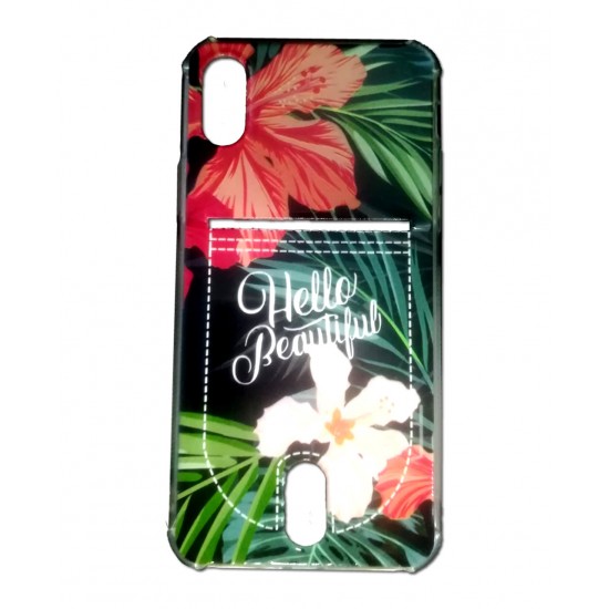 Capa Silicone Anti-Choque Com Desenho Apple Iphone Xs Transparente