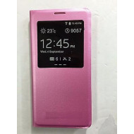 Capa Flip Cover Com Janela Apple Iphone 6 Plus (5.5) Rosa
