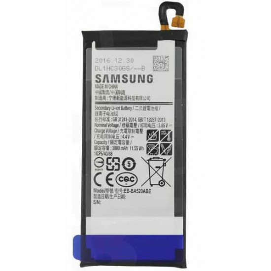 Bateria Samsung Galaxy A5 2017/A520/Eb-Ba520abe 3000mah 3.85v 11.5wh