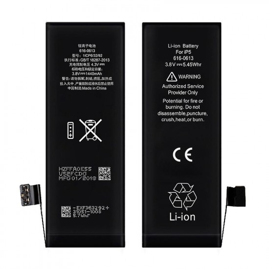 Bateria Apple Iphone 5 1440mah 3.8v Bulk