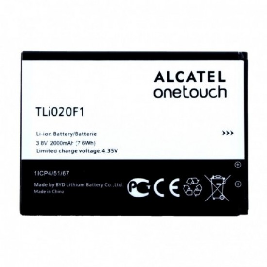 Bateria Alcatel One Touch Pop C7 Ot 7041, Ot 7041d, 5022d, Pop Star Dual Cab19, Tli019b2, Tli019b1, Tli020f1