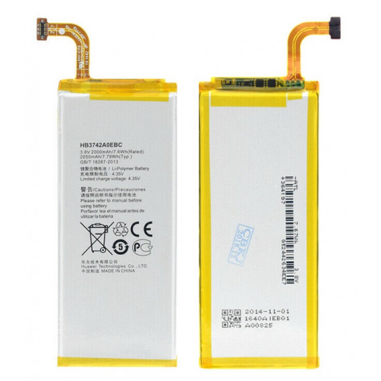 Bateria Huawei P6/Hb3742a0ebc 2000mah 3.8v 7.6wh