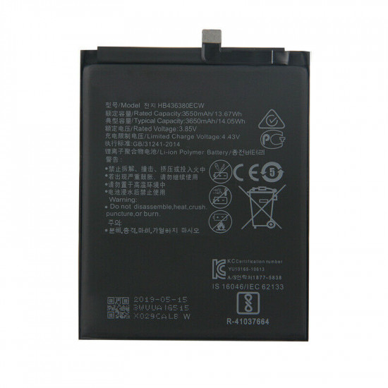 Bateria Huawei P30/Hb436380ecw 3650mah 3.85v
