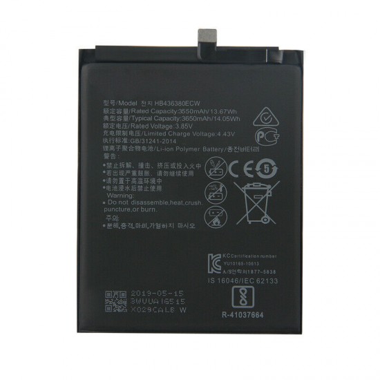 Bateria Huawei P30/Hb436380ecw 3650mah 3.85v