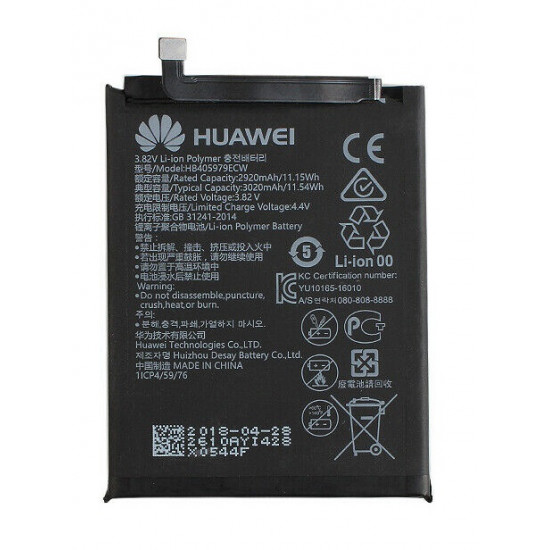 Bateria Huawei Nova Caz-Tl10/Y6 2017/Y5 2018/Honor 6c/Y5 2017/Hb405979ecw 3020mah 3.82v 11.54wh
